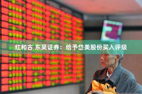 红和古 东吴证券：给予岱美股份买入评级