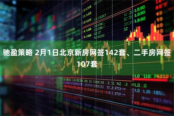 驰盈策略 2月1日北京新房网签142套、二手房网签107套